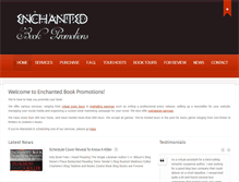 Tablet Screenshot of enchantedbookpromotions.com
